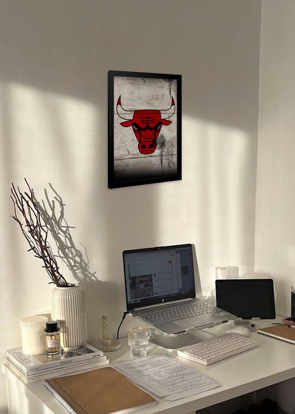 Quadro Chicago Bulls - Com vidro