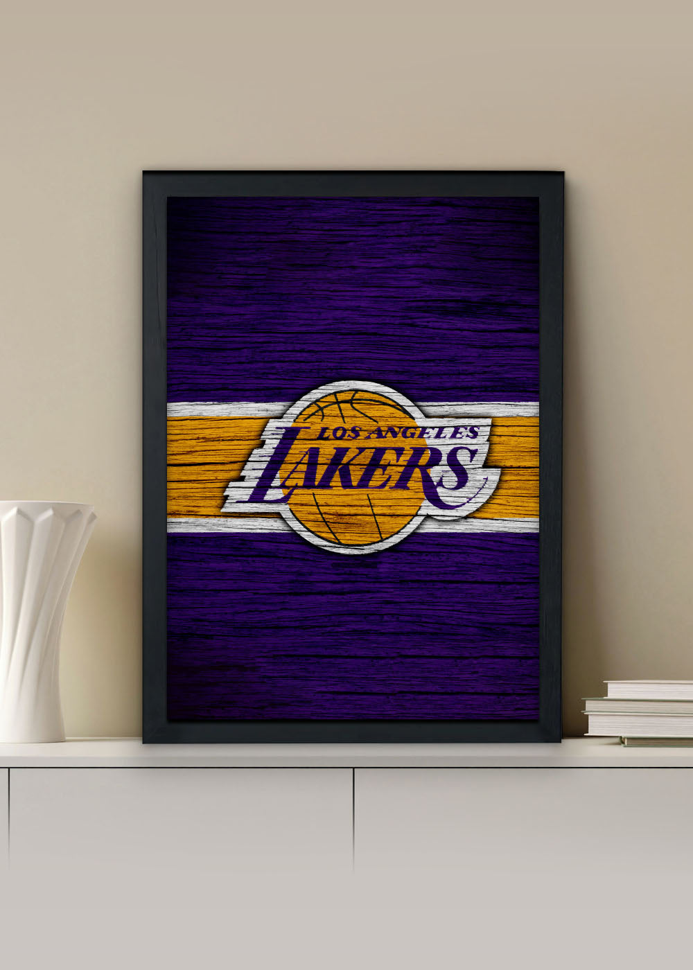 Quadro Los Angeles Lakers - Com vidro