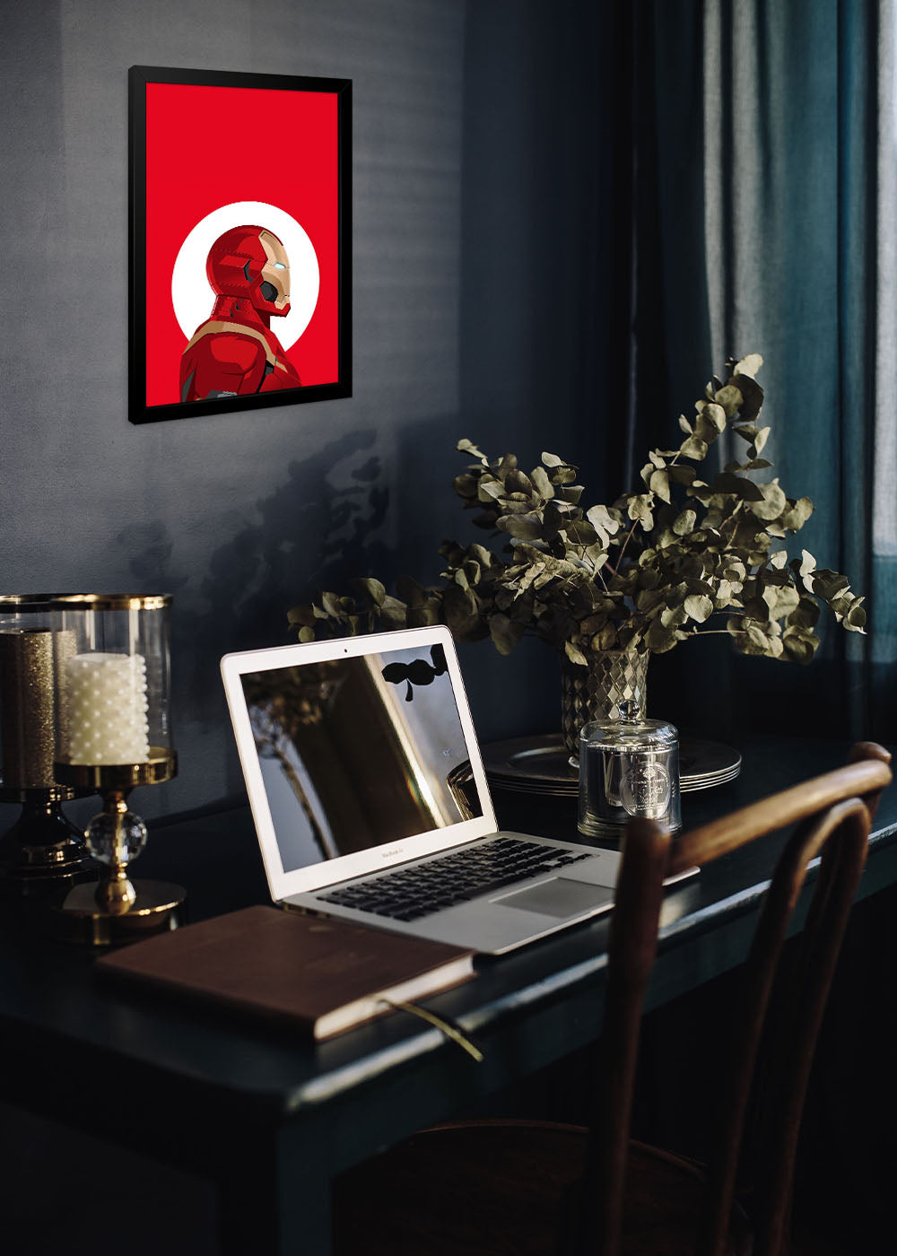 Quadro Marvel - Homem de Ferro - Com vidro