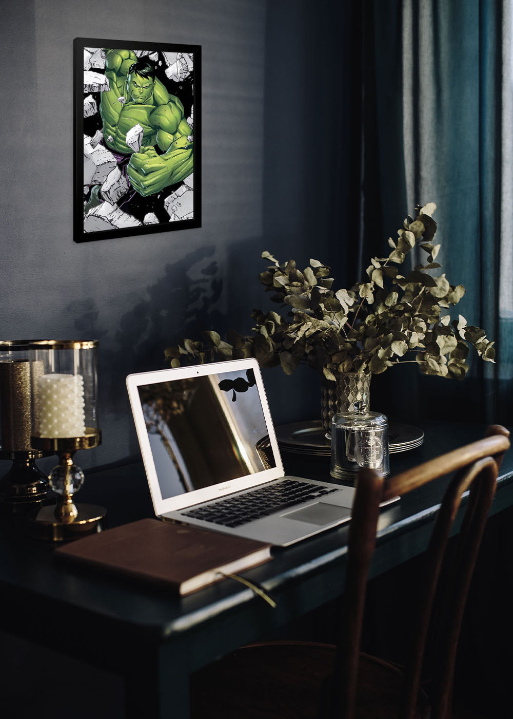 Quadro O incrivel hulk - Com vidro