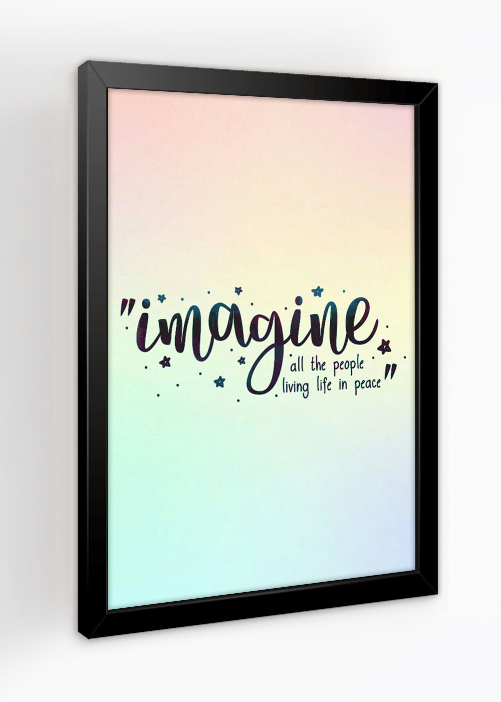 Quadro Decorativo Imagine - Com vidro