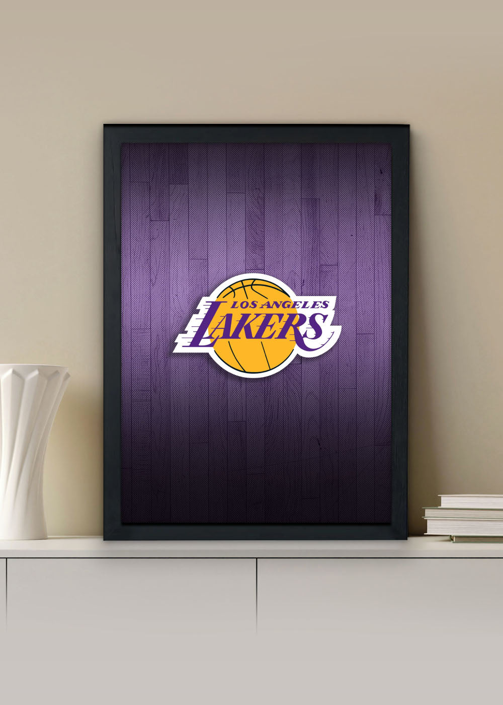 Quadro Los Angeles Lakers - Com vidro