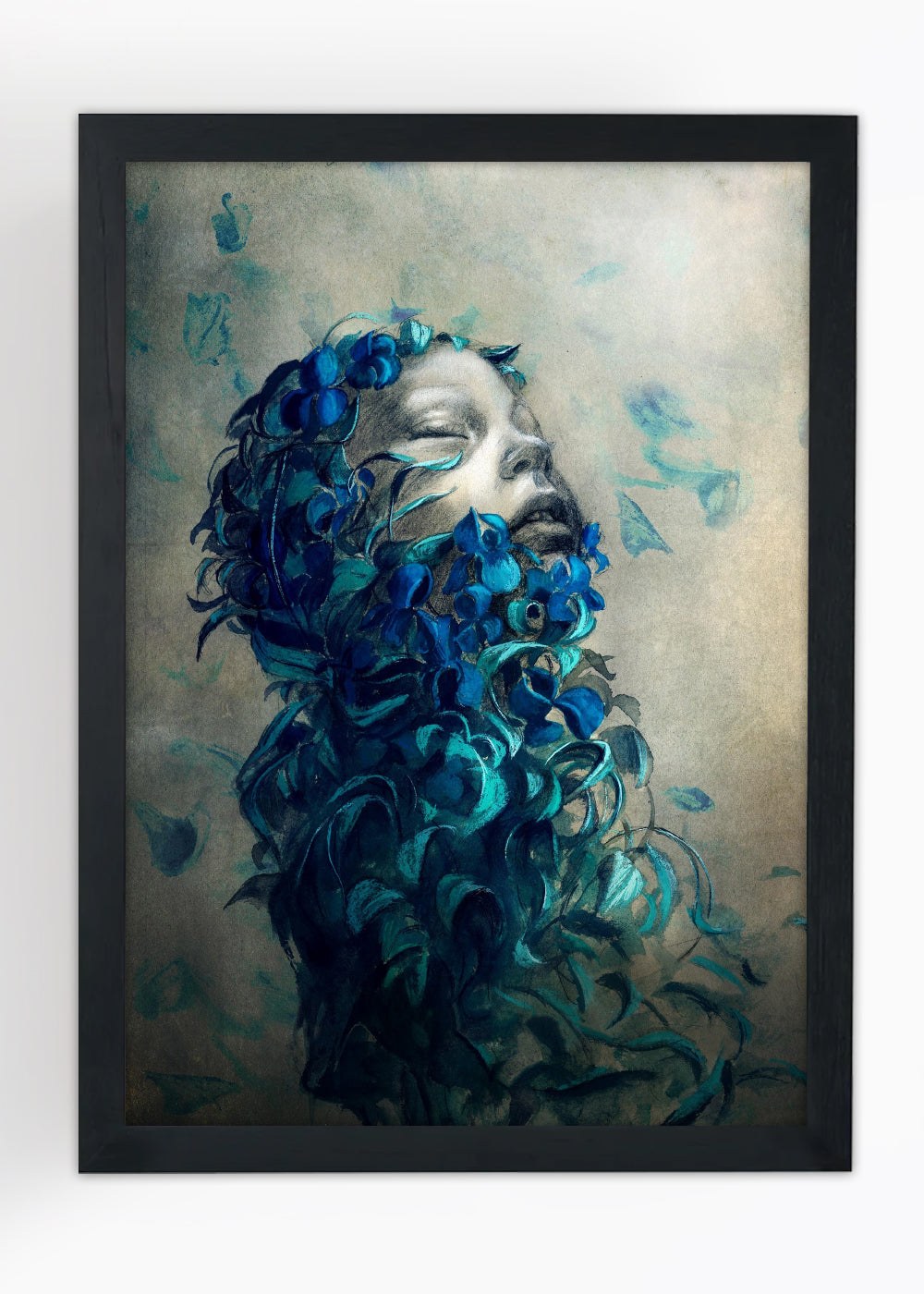 Quadro Decorativo A mãe da natureza - Com vidro