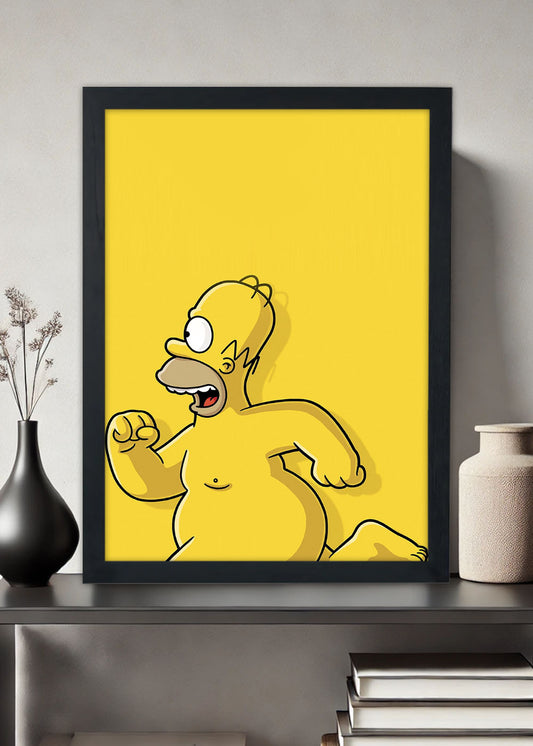 Quadro The Simpsons - Com vidro