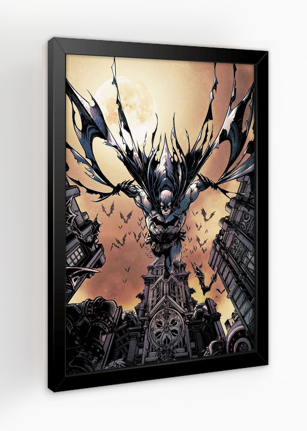 Quadro Decorativo Batman - DC - Com vidro