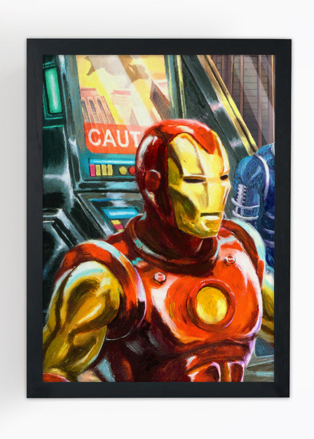 Quadro The Avengers Marvel Art - Com vidro