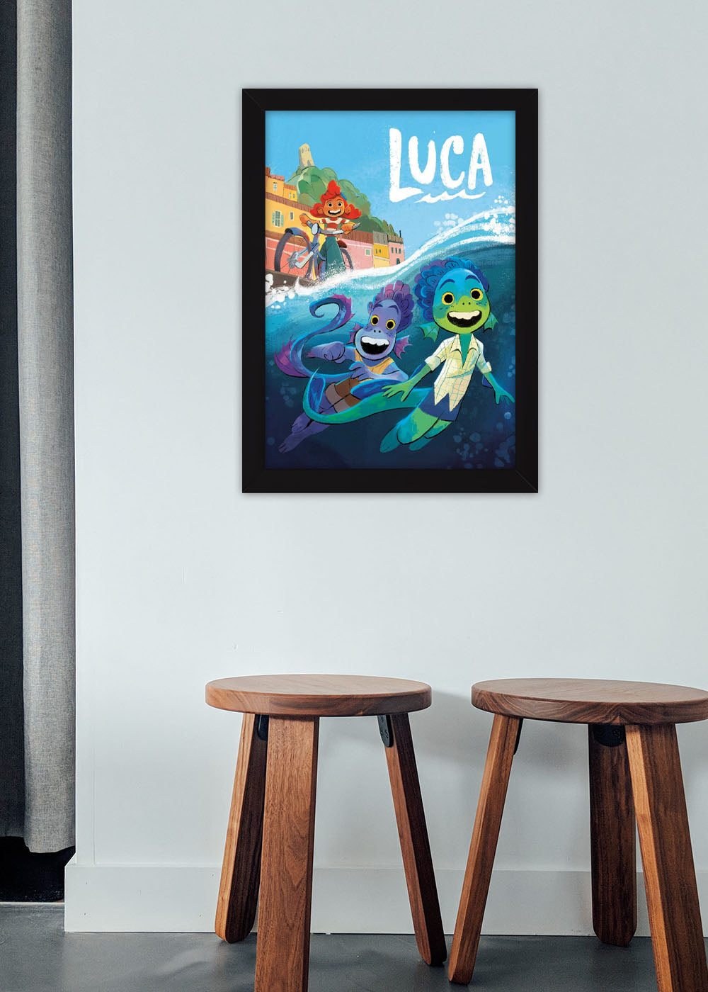 Quadro Decorativo Luca o filme - Com vidro