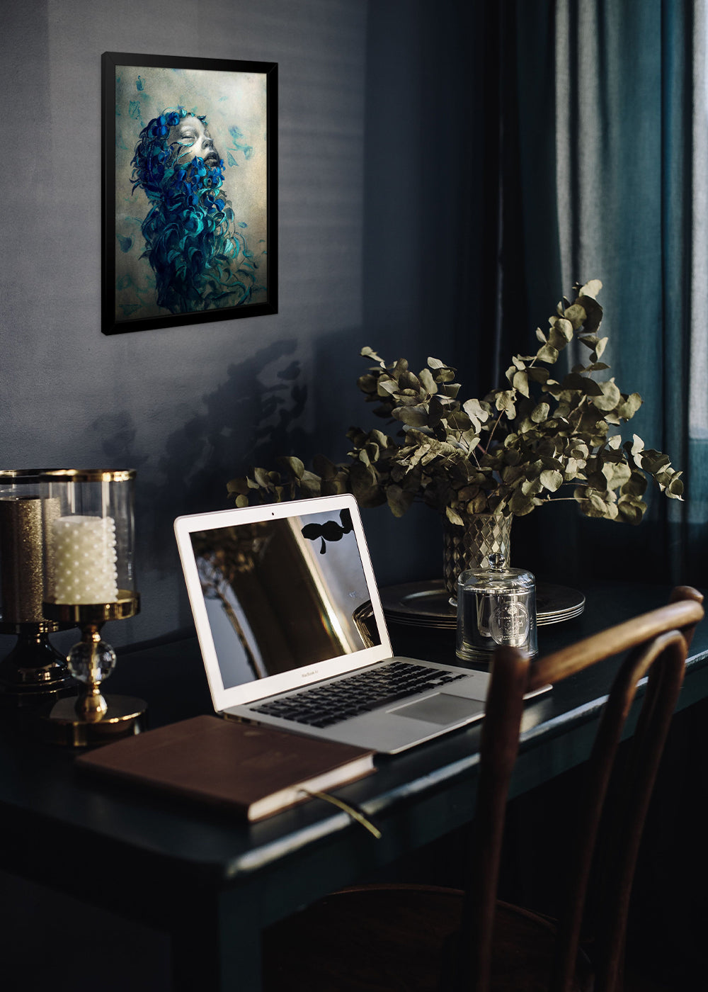 Quadro Decorativo A mãe da natureza - Com vidro