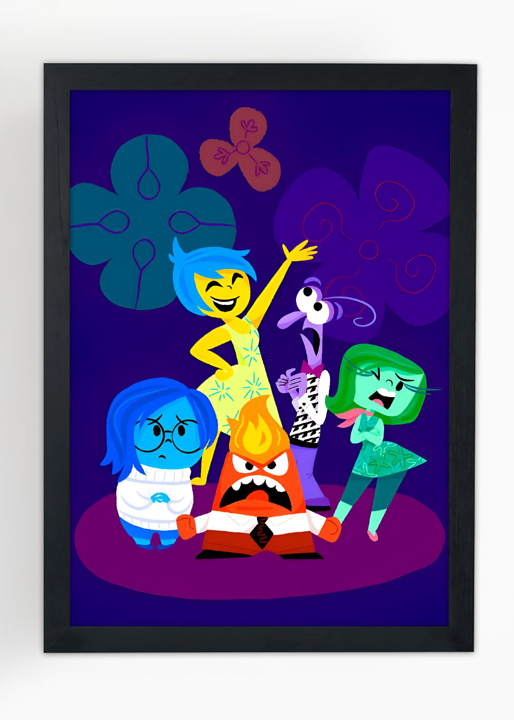 Quadro Decorativo A turma de Divertidamente