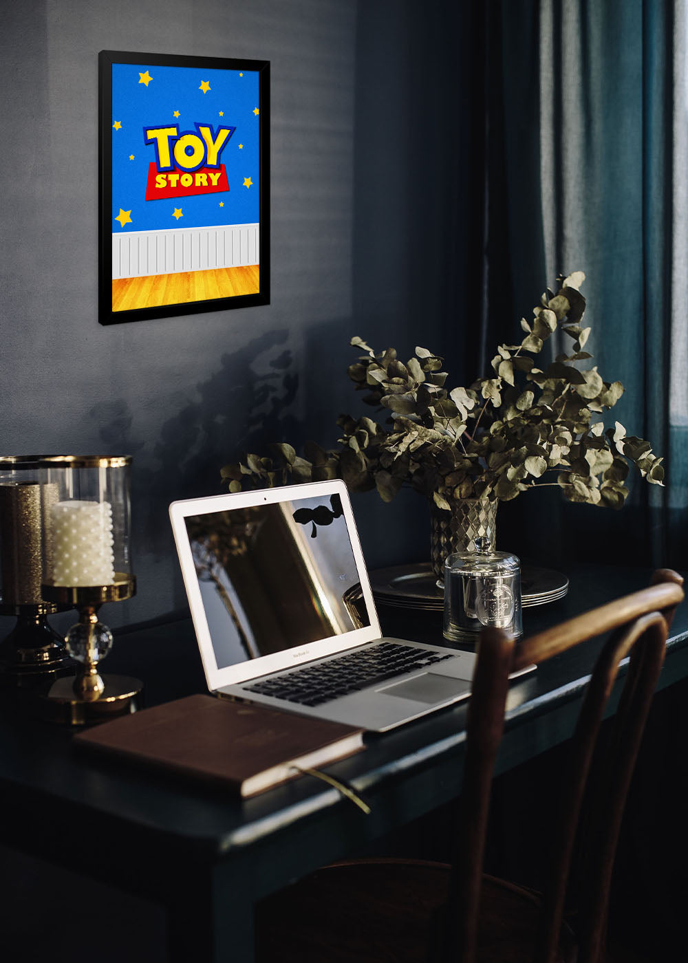 Quadro Decorativo Toy Story logo - Com vidro