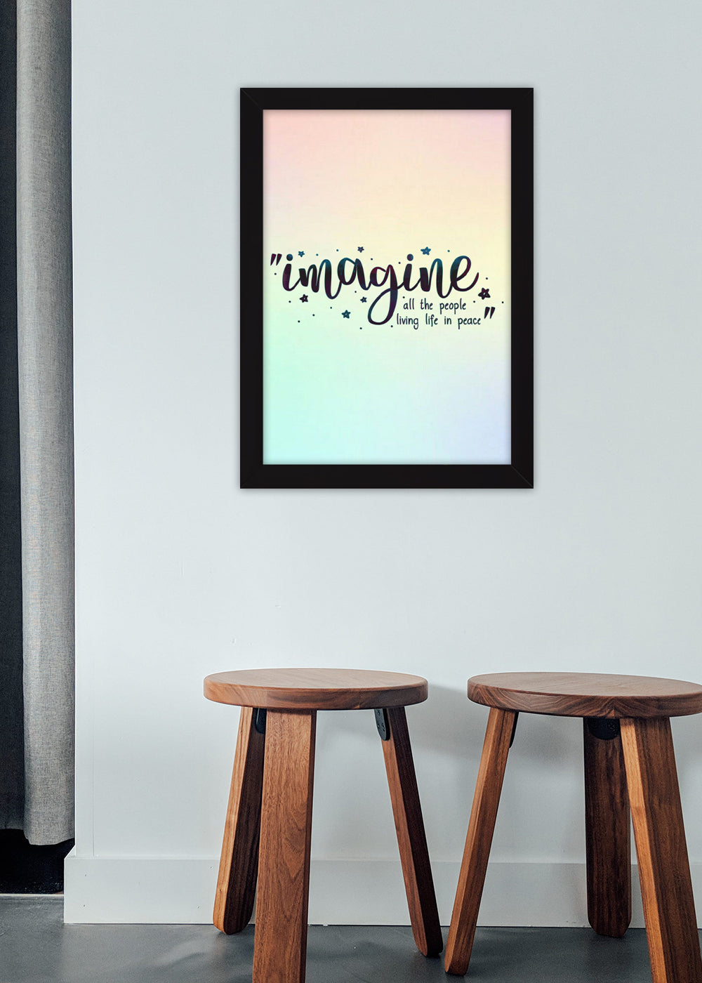Quadro Decorativo Imagine - Com vidro