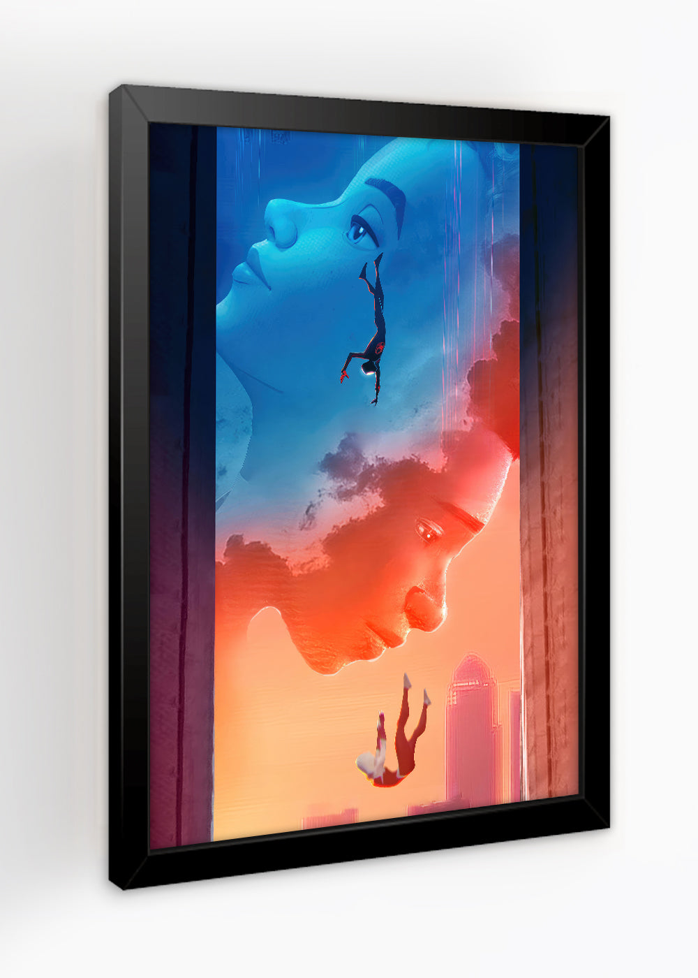 Quadro Homem-aranha No aranha verso - Com vidro