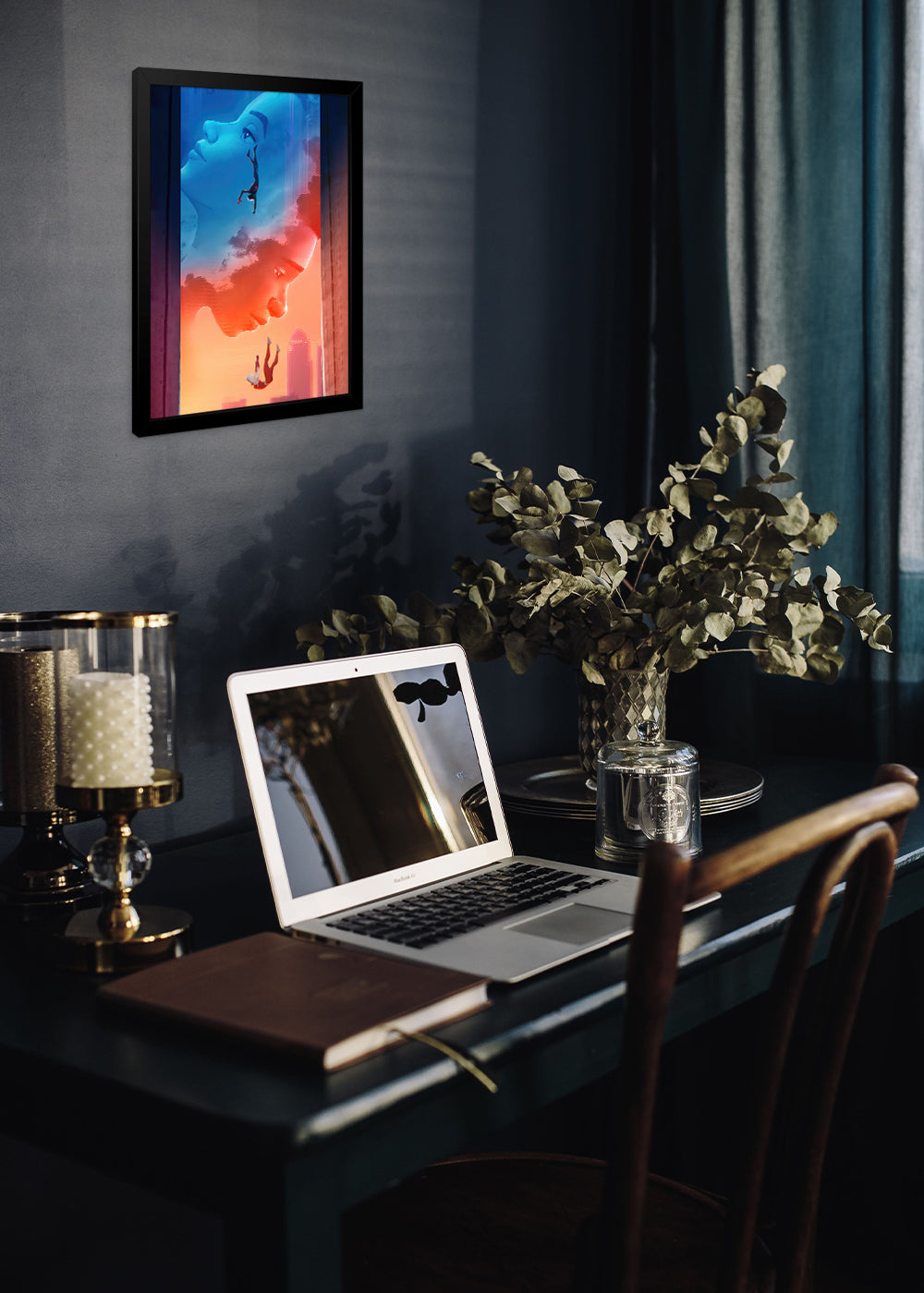 Quadro Homem-aranha No aranha verso - Com vidro