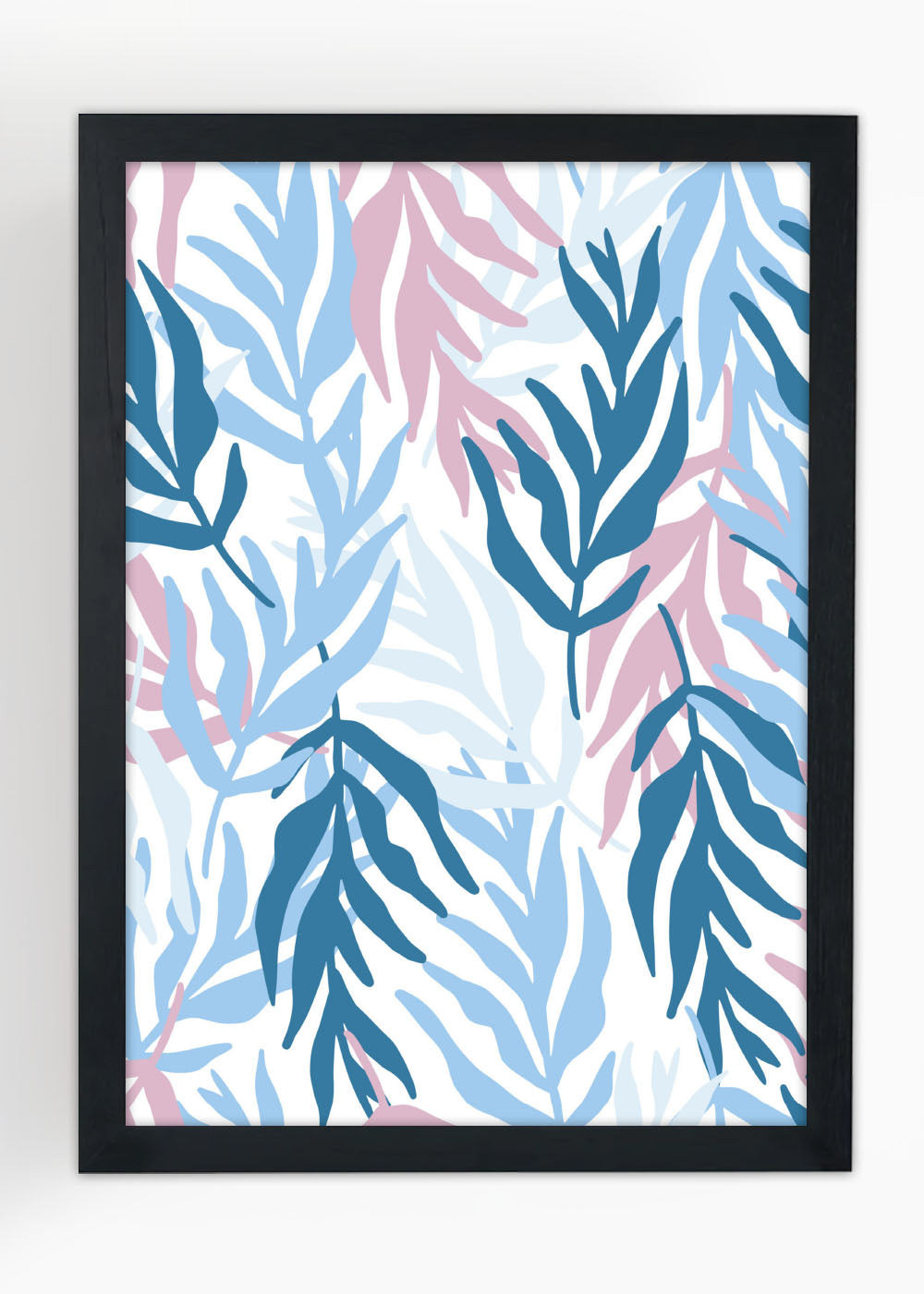 Quadro Decorativo abstrato - Com vidro