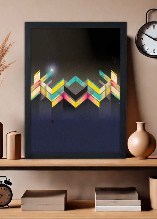 Quadro Abstrato - Com vidro