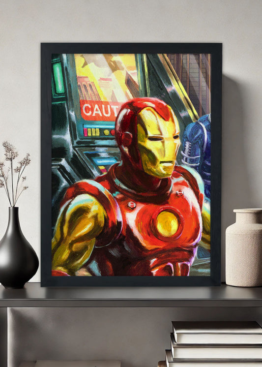 Quadro The Avengers Marvel Art - Com vidro