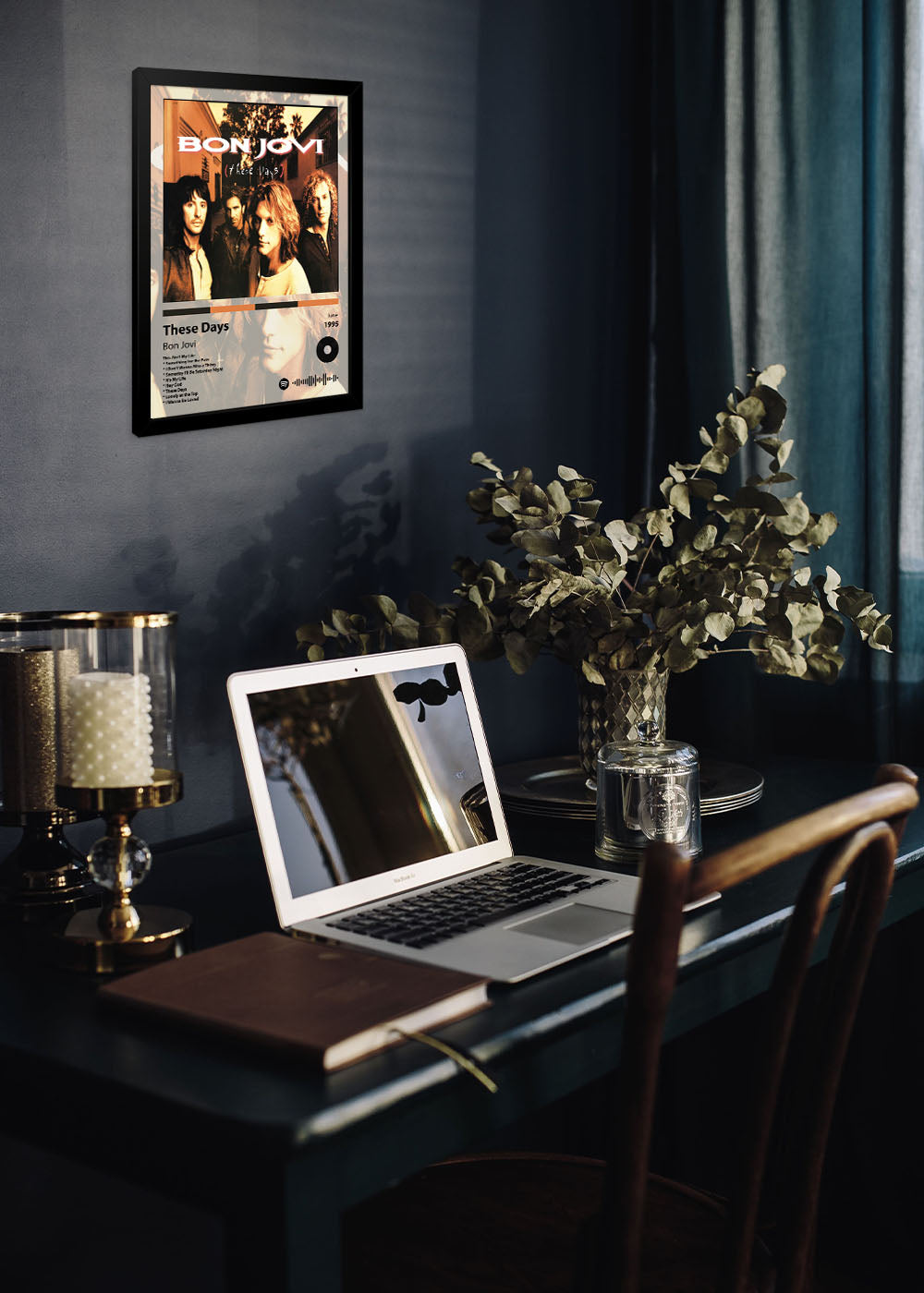 Quadro These Days - Bon Jovi - Com vidro