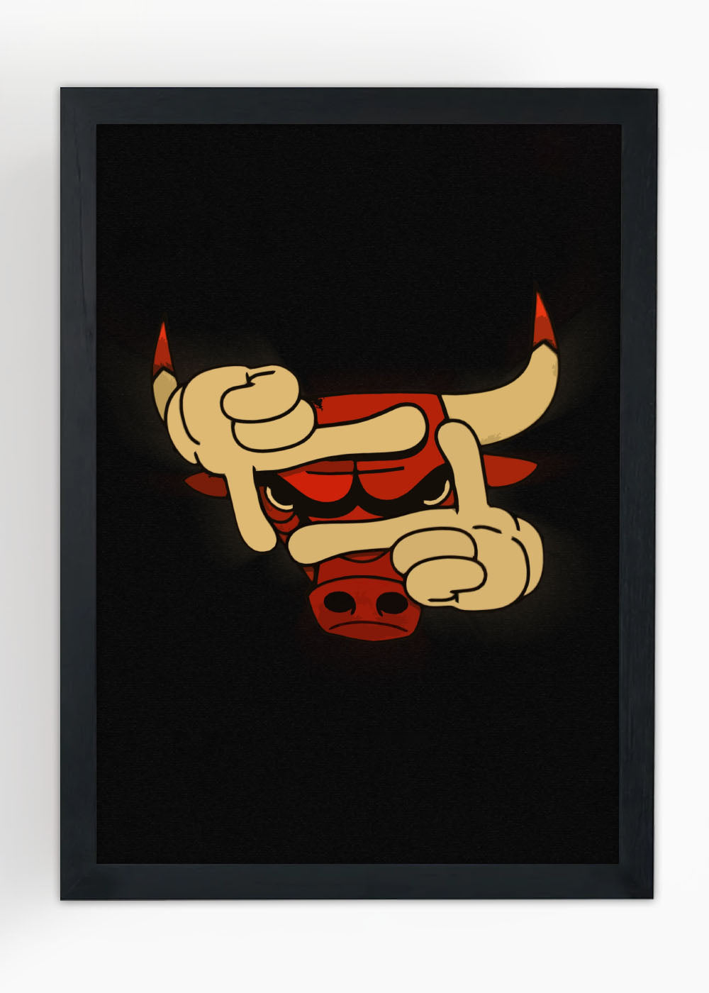 Quadro Chicago Bulls - Com vidro