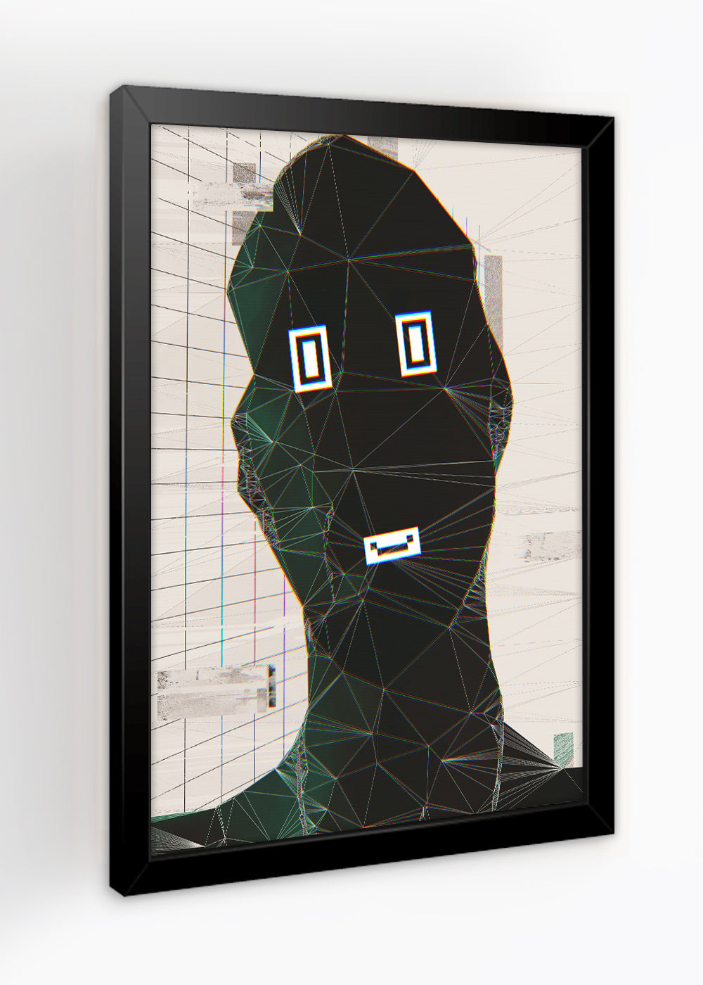 Quadro Decorativo O caos - Com vidro