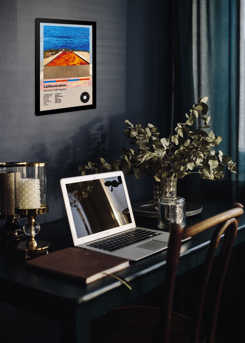 Quadro Californication - Red Hot Chili Peppers - Com vidro