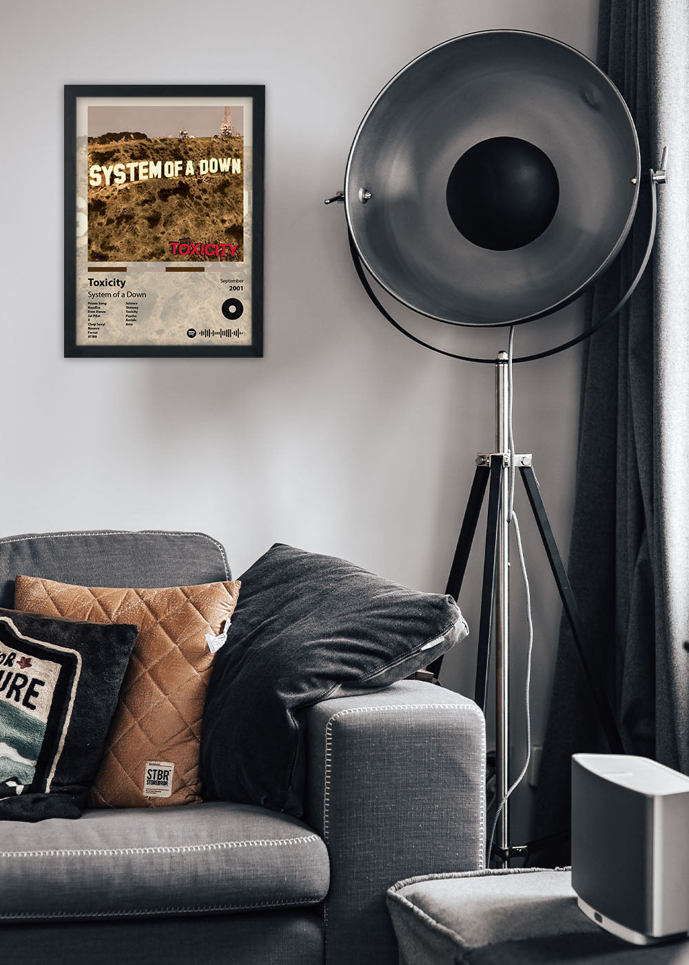 Quadro Decorativo Toxicity - System of a Down