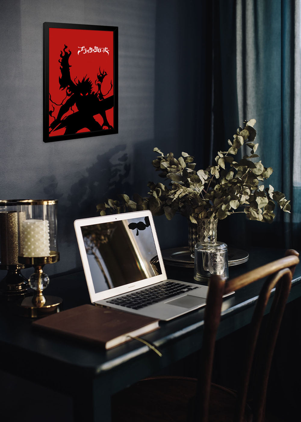 Quadro Black Clover - Com vidro