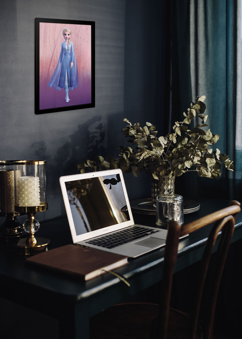 Quadro Decorativo Elsa - Com vidro