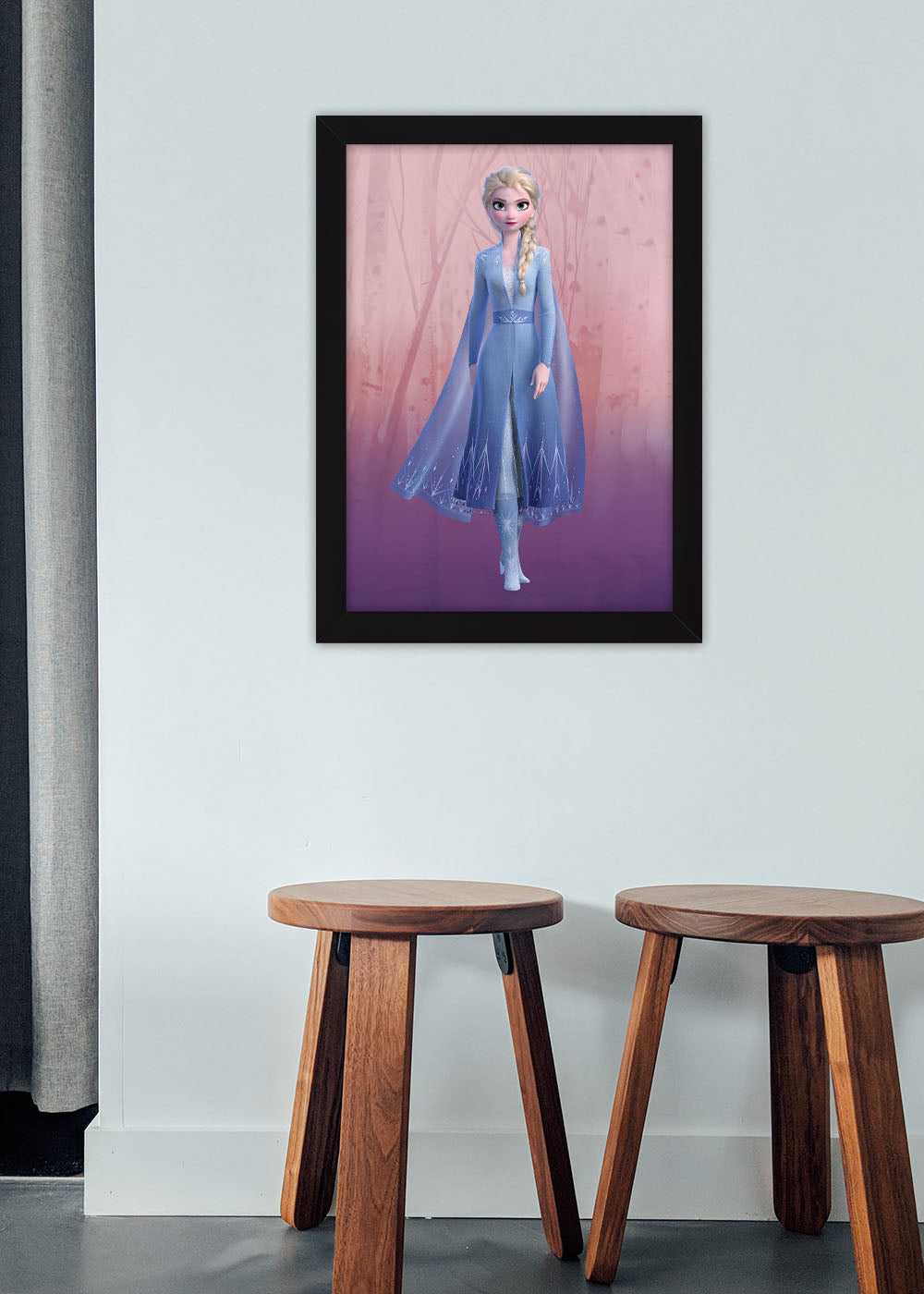 Quadro Decorativo Elsa - Com vidro