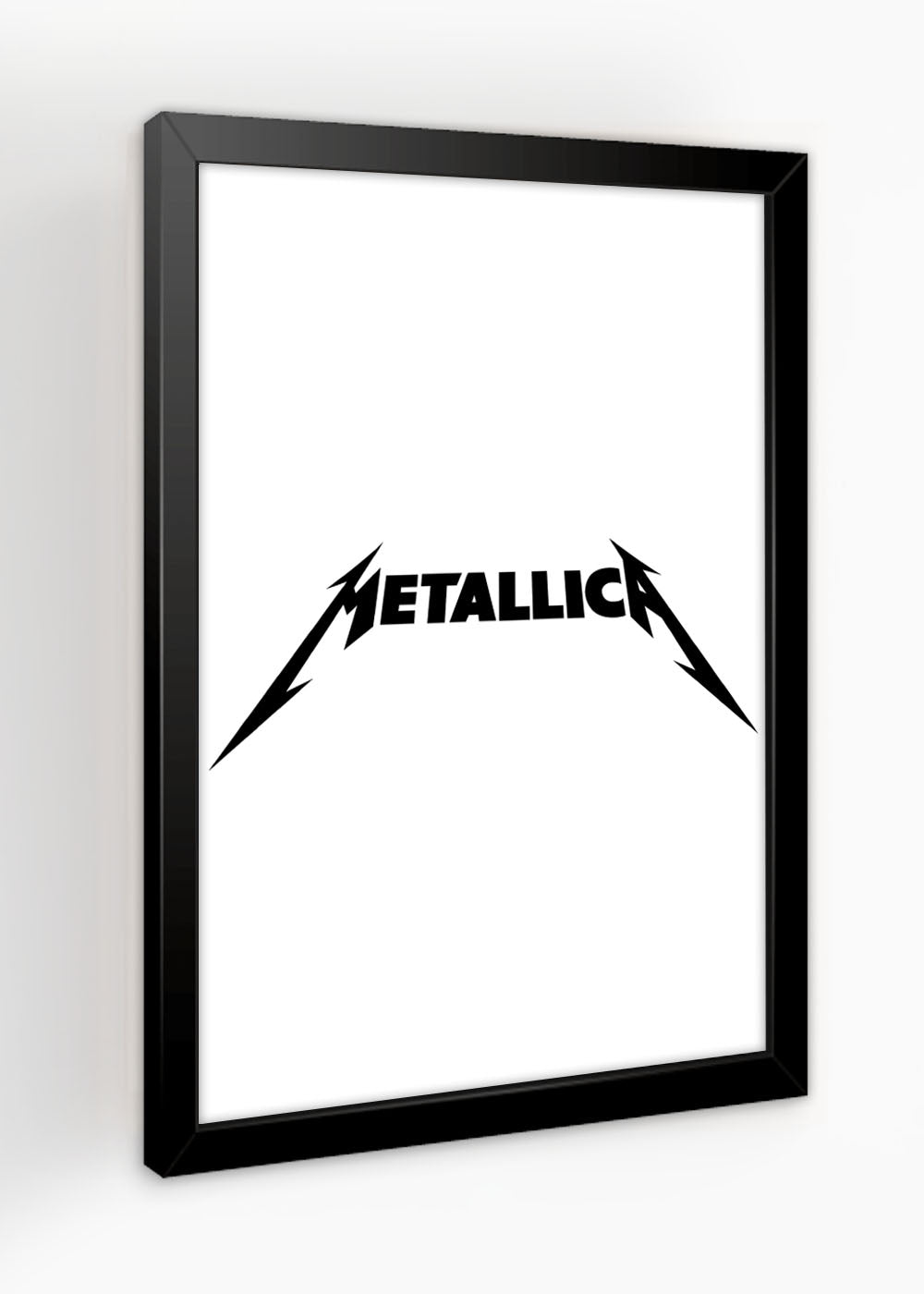 Quadro A banda Metallica - Com vidro
