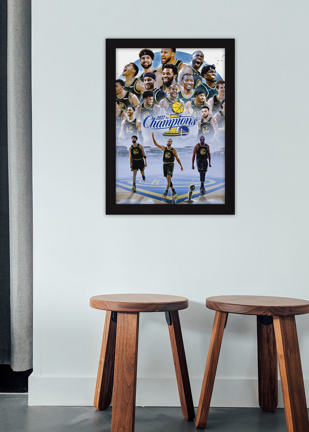 Quadro Golden State Warriors - Com vidro