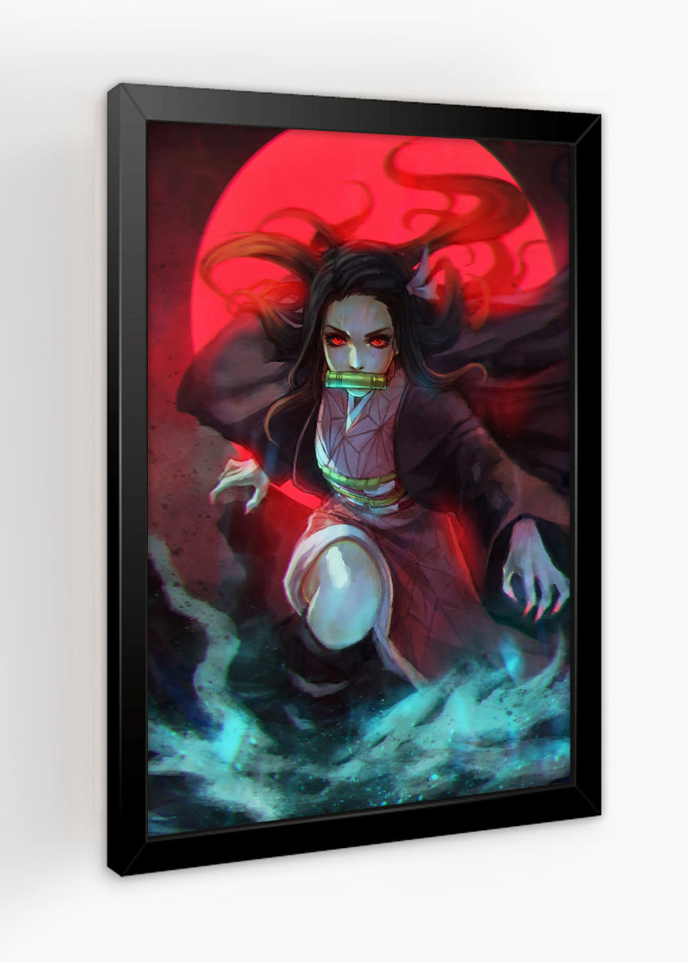 Quadro Decorativo Demon Slayer - Nezuko - Com vidro