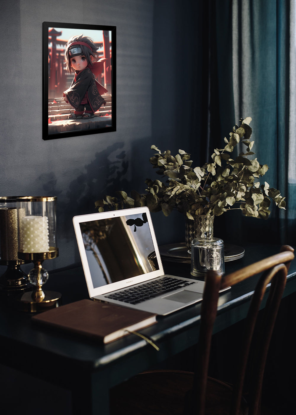 Quadro Itachi Baby - Com vidro