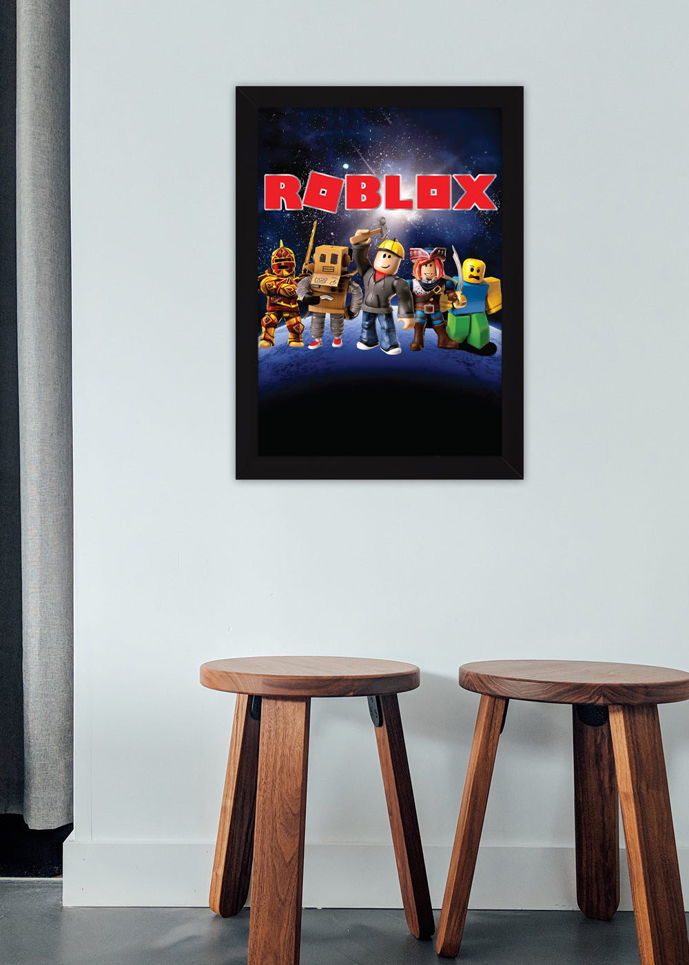Quadro Decorativo Roblox - Com vidro