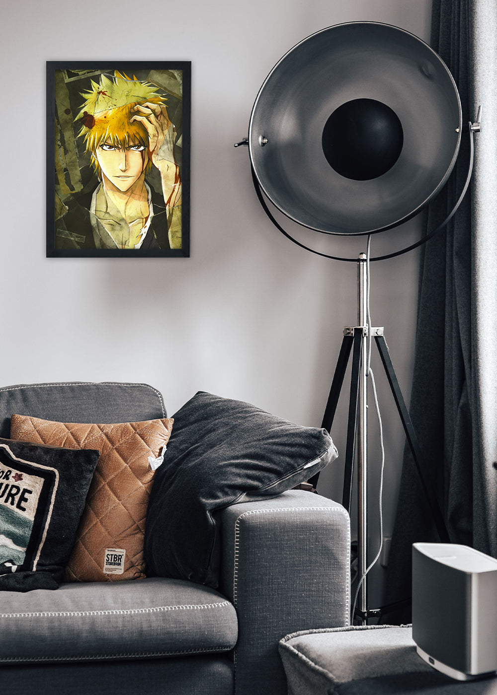 Quadro Bleach - Com vidro