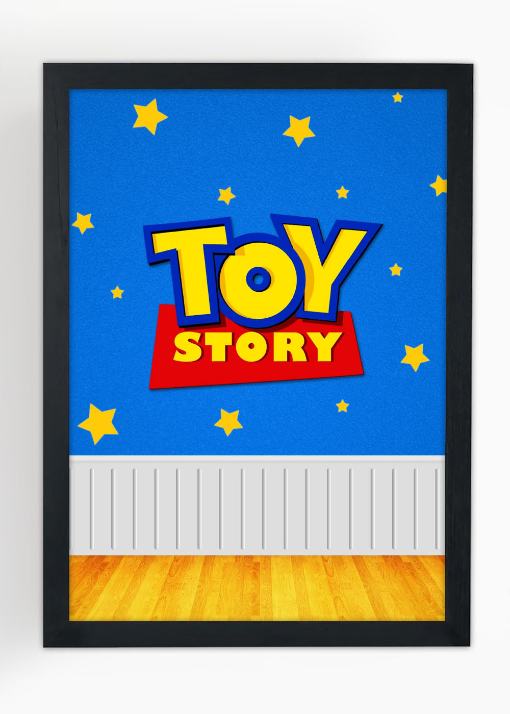 Quadro Decorativo Toy Story logo - Com vidro