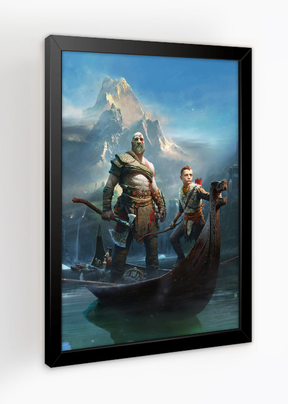 Quadro God of War - Com vidro