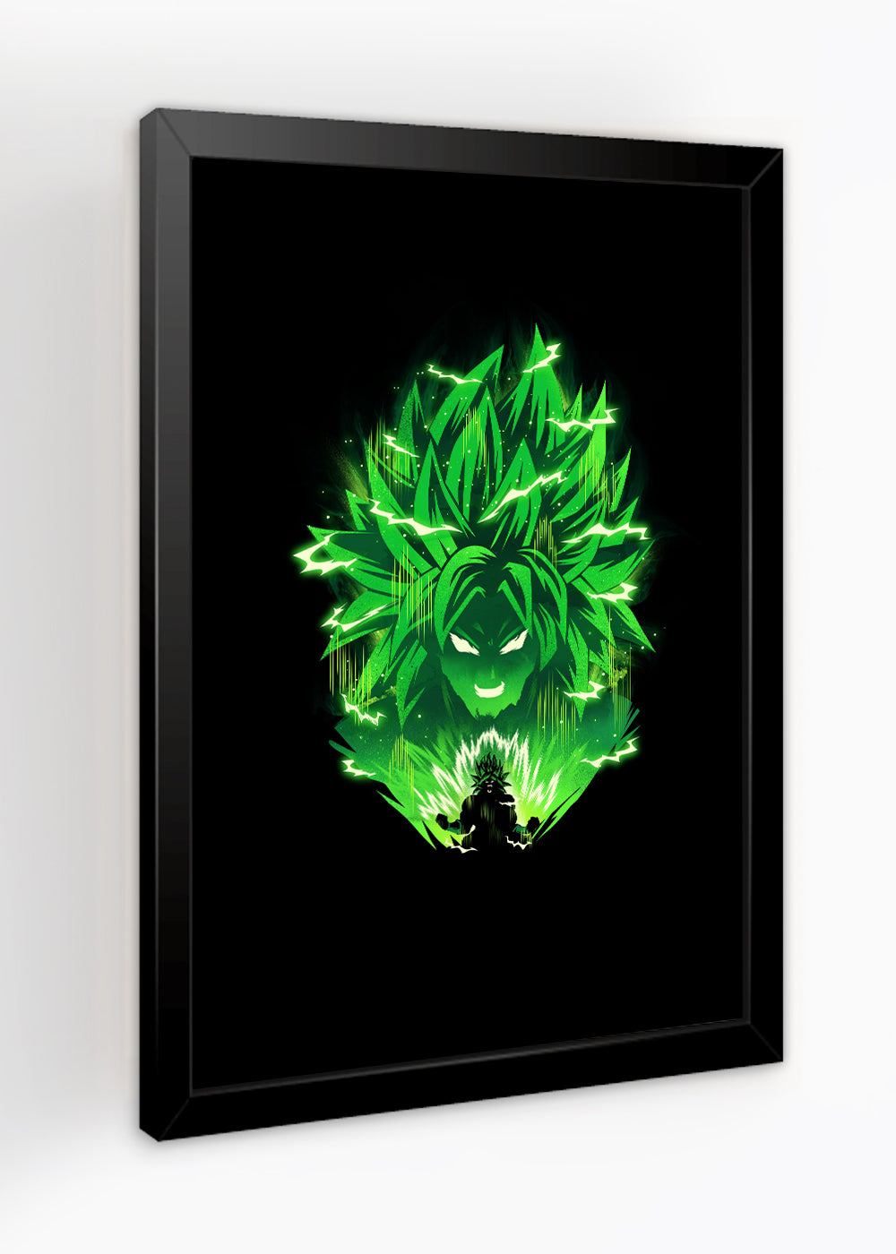 Quadro Dragon Ball Broly - Com vidro