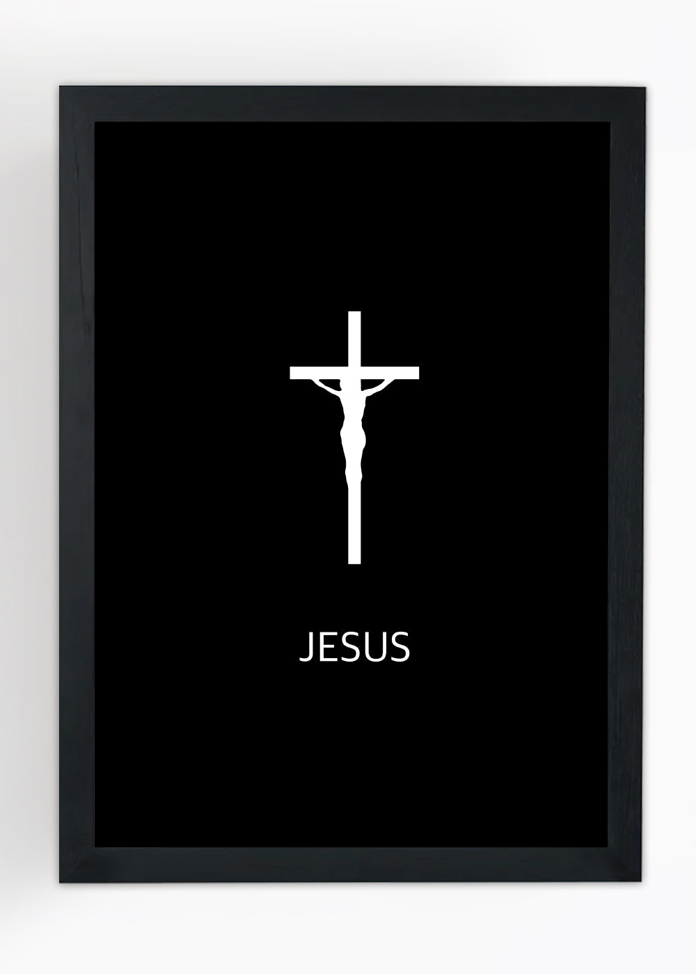 Quadro Cruz de Jesus - Com vidro