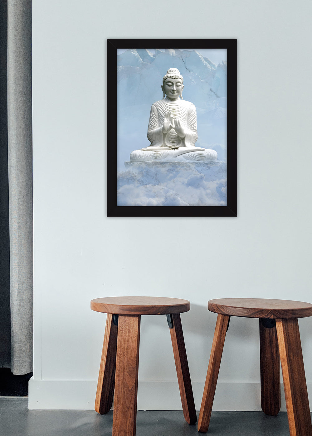 Quadro Budismo - Com vidro