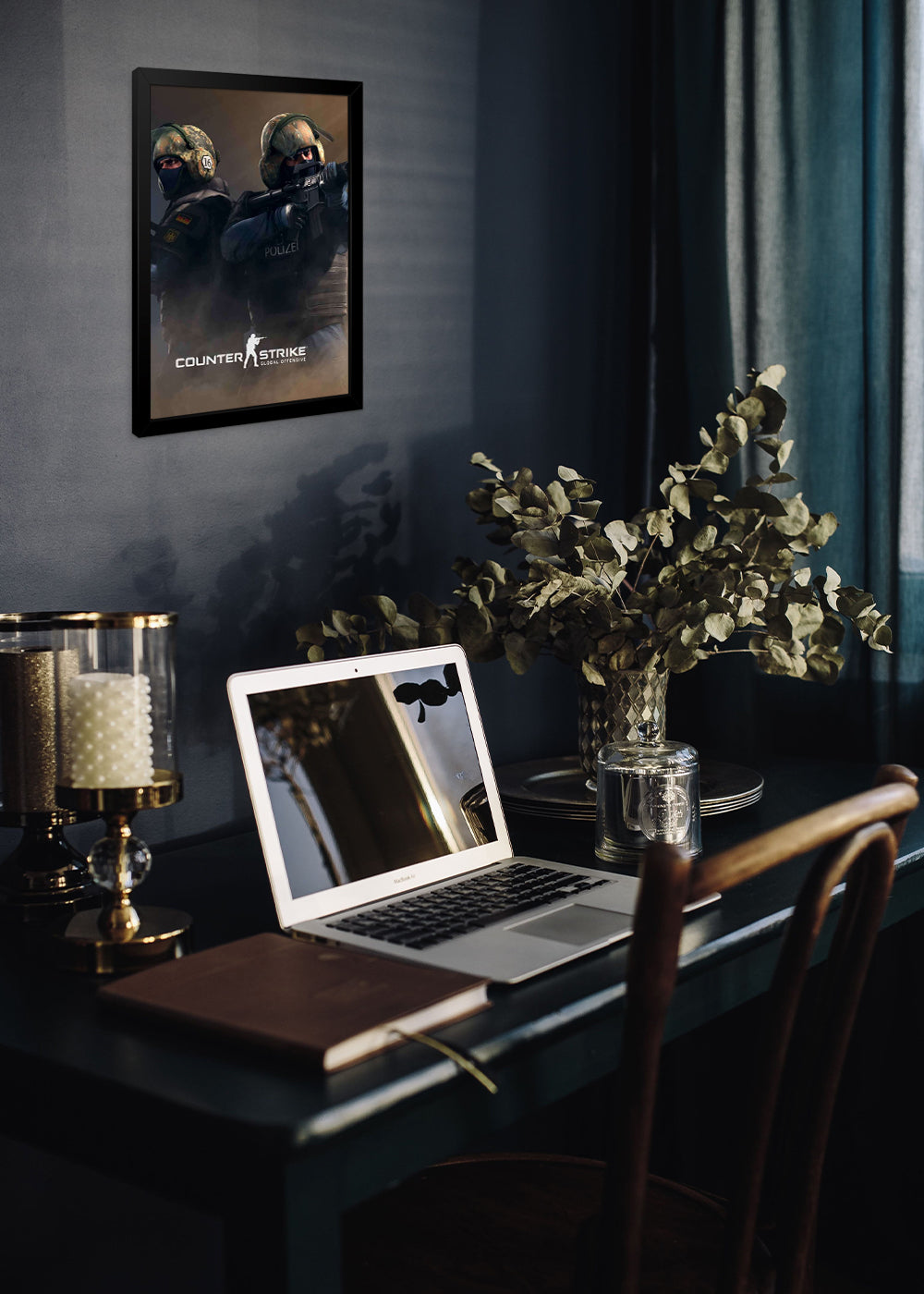 Quadro Decorativo Counter-Strike - Com vidro