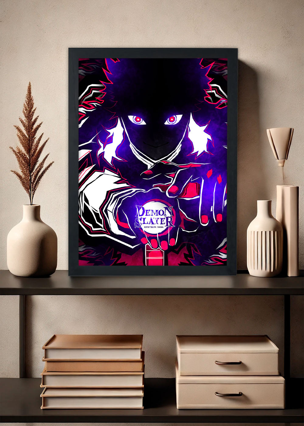 Quadro Decorativo Morte de Demon Slayer