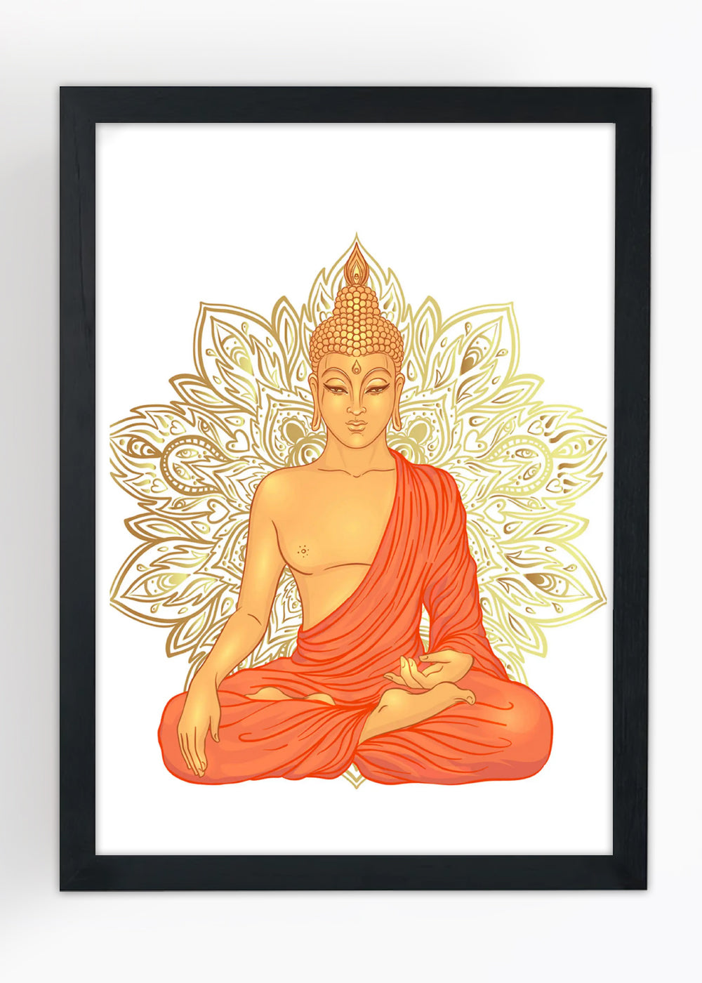 Quadro Buda - Com vidro