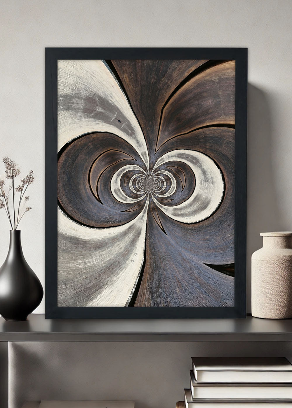 Quadro Decorativo A beleza do desconhecido - Com vidro