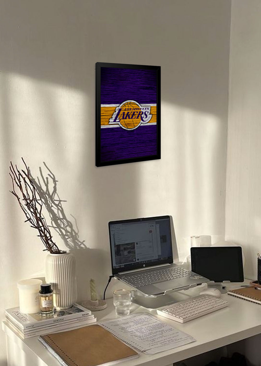 Quadro Los Angeles Lakers - Com vidro