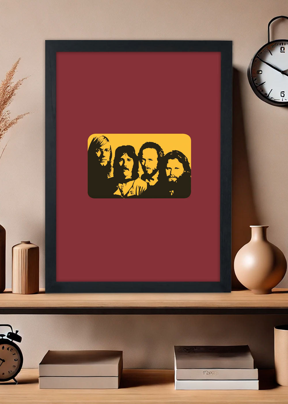 Quadro The Doors Wine - Com vidro