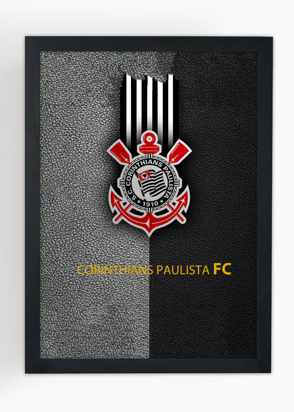 Quadro Corinthians - Com vidro