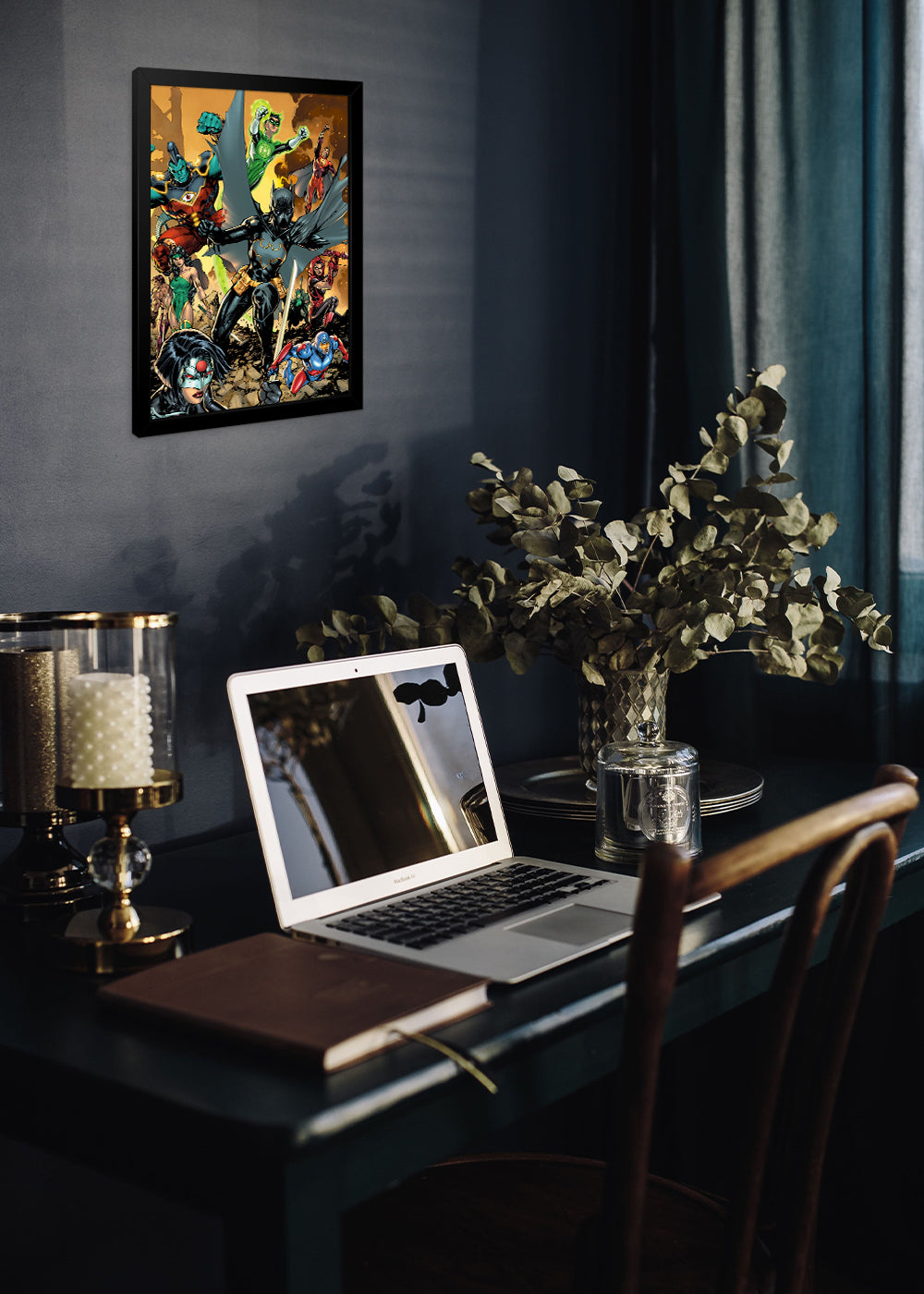 Quadro DC The Asian Superhero Celebration - Com vidro