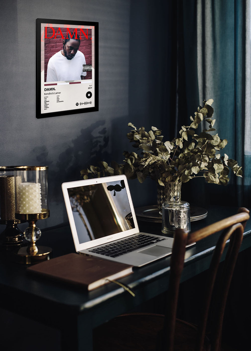 Quadro Decorativo DAMN. - Kendrick Lamar