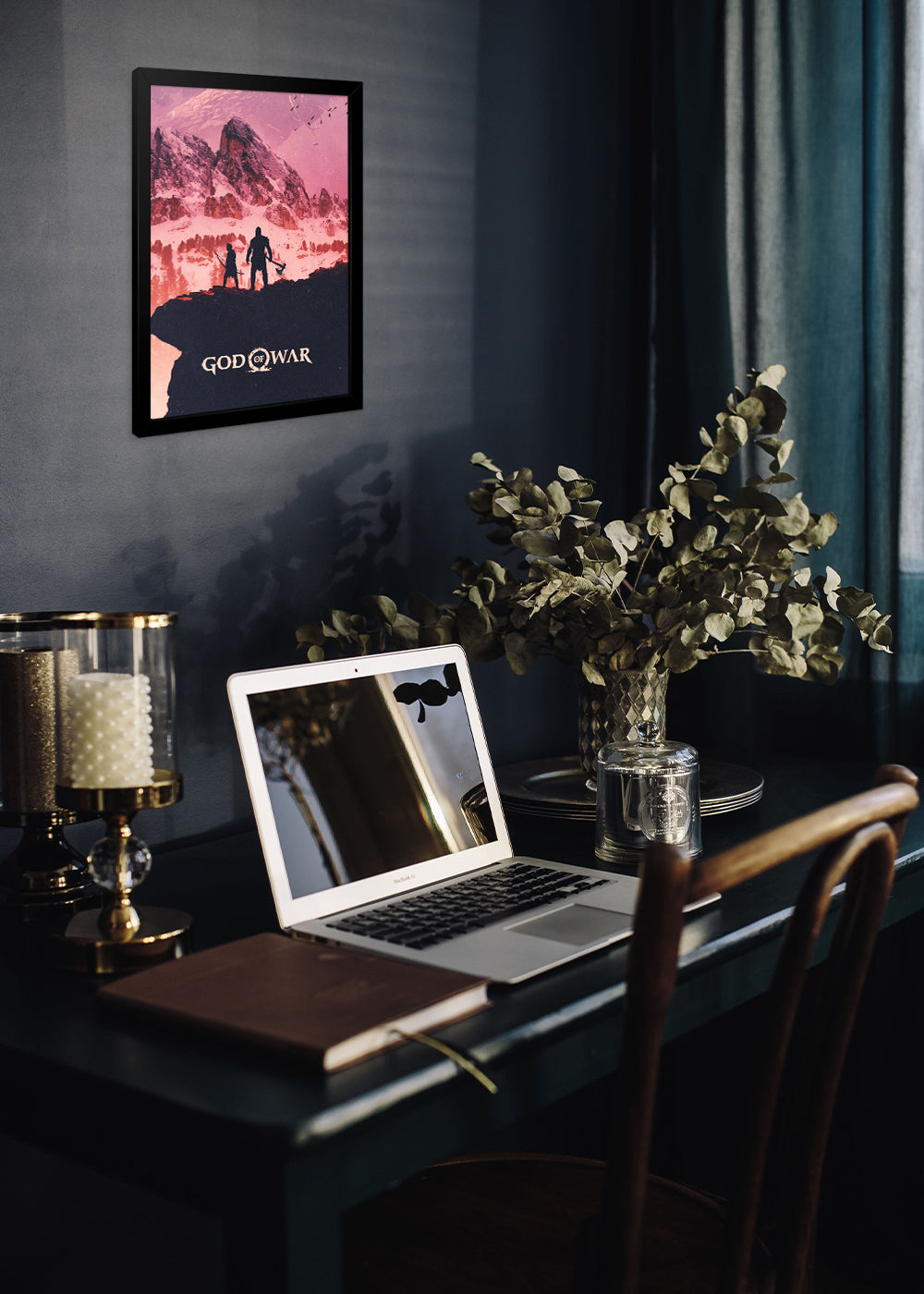 Quadro God of War O jogo - Com vidro