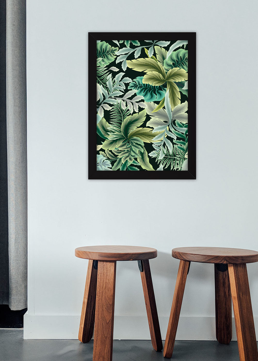 Quadro Decorativo abstrato - Com vidro